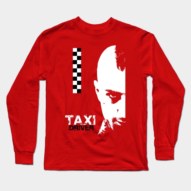 Taxi Driver Long Sleeve T-Shirt by Scar